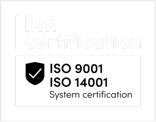ISO 9001 and ISO 14001 certified