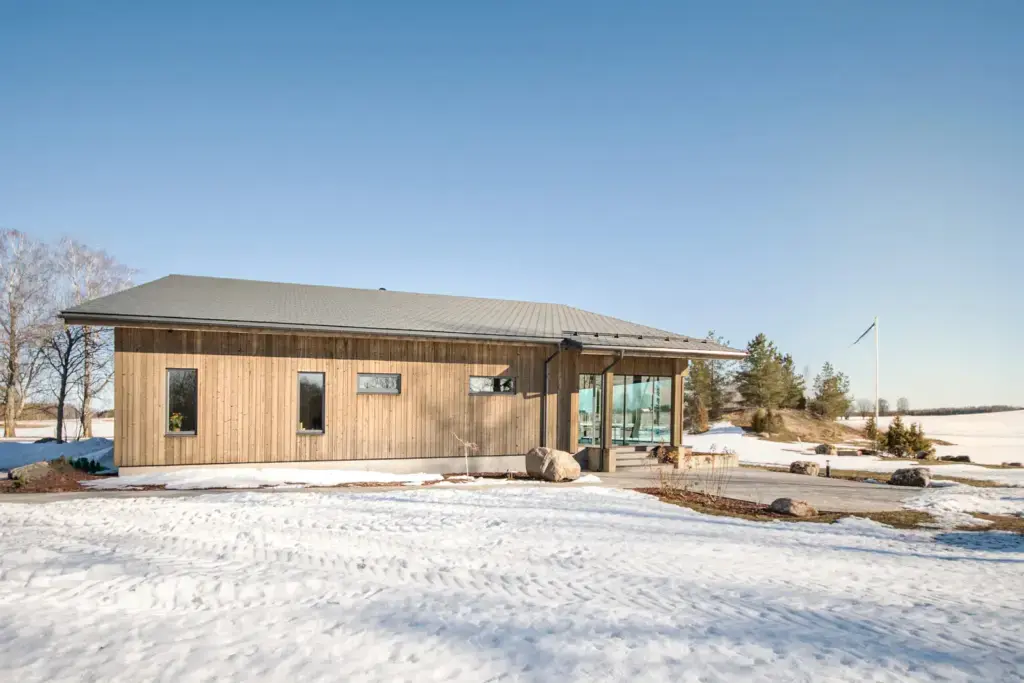 Timber house, South Estonia