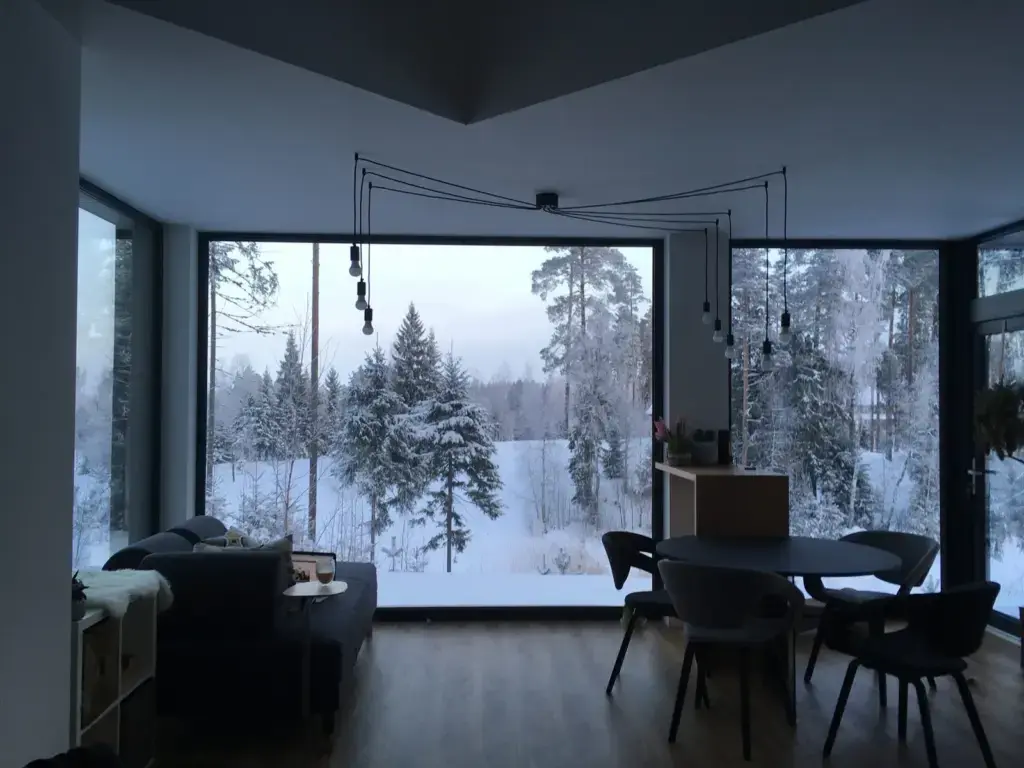 Solid-timber house, Latvia