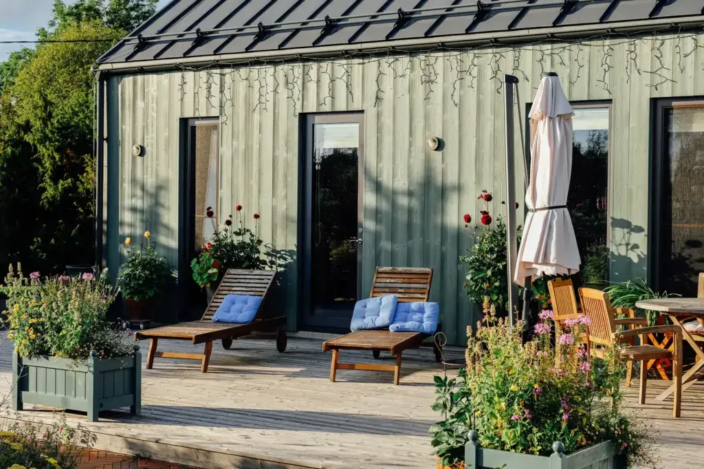Family timber house, Parnumaa