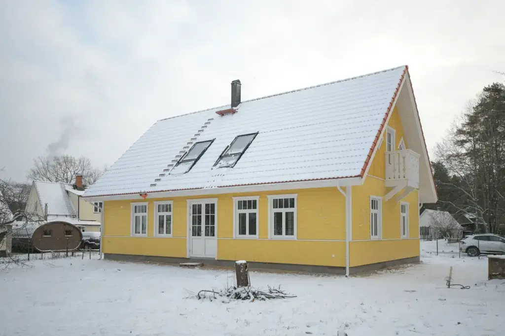 Modern timber house, Tartumaa