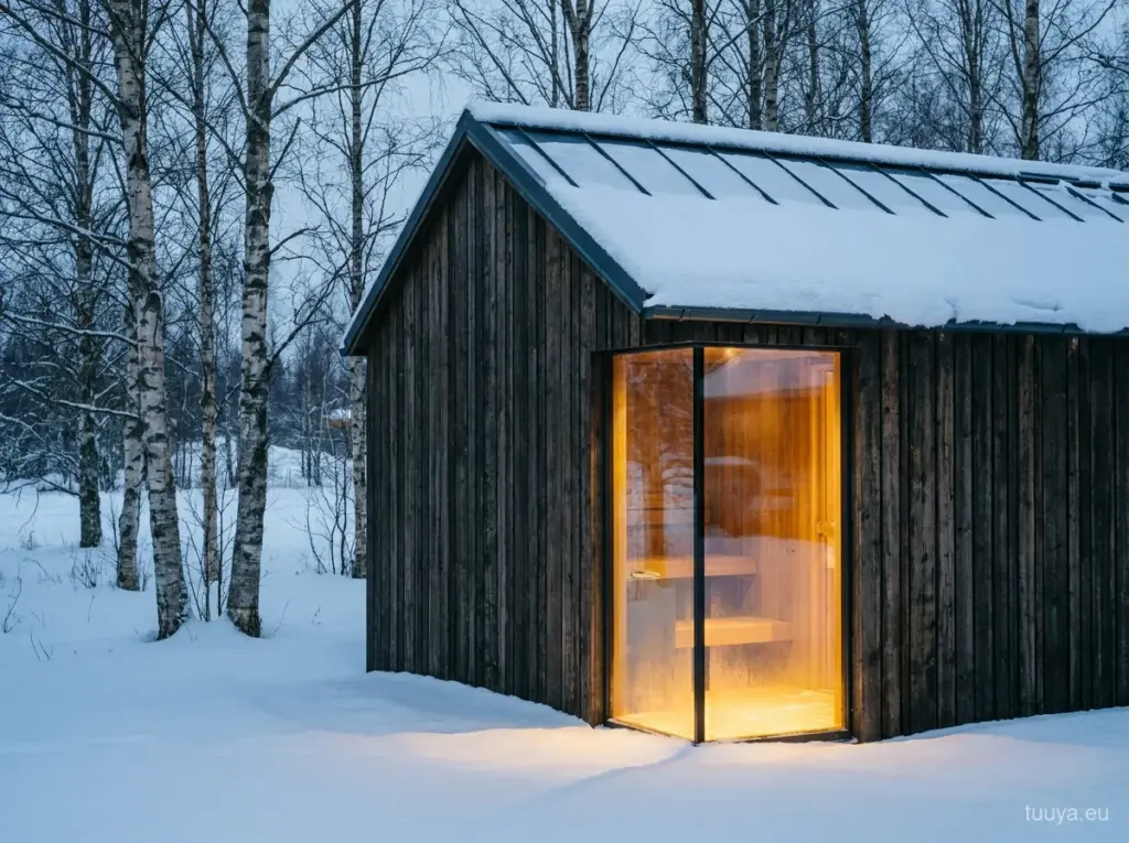 Kompakte Gartensauna, 2,5 m