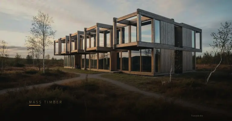 A Solid Timber House Stays Warm by Assembly, Not by Wood