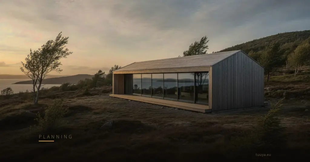 Most of a Timber House Timeline Is Decided Off Site