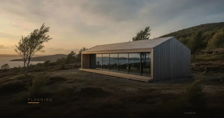 Most of a Timber House Timeline Is Decided Off Site