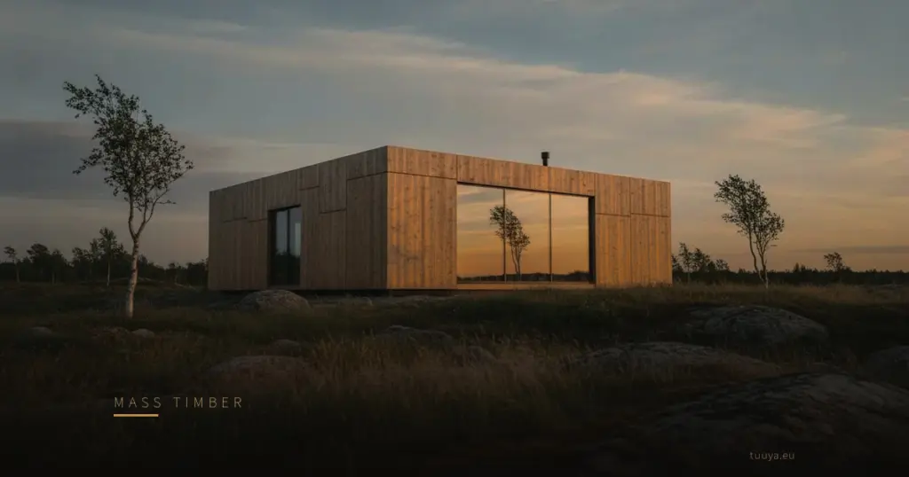 Mass Makes a Timber Wall Quiet, Junctions Decide the Rest